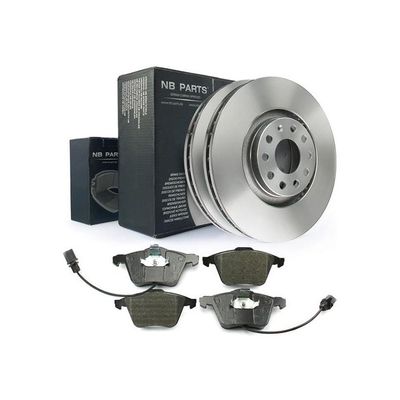 Pièce Auto Certifiée Ece BESTPRICE Kit Freinage Arrière - Disques 358mm Plaquettes Contact Usure Pour Audi Q7, Porsche Cayenne Disques Plaquettes Frein Audi Q7