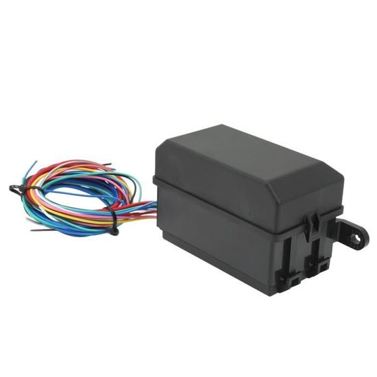 Qiilu Bloc De Fusibles étanche Boîte à Fusibles, Bloc De Fusibles à