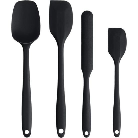 Lot de 3 spatules en plastique Résistantes à la chaleur En