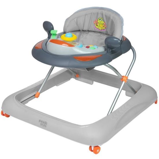 trotteur bébé - ib style® - LITTLE CABRIO trotteur bébé - Son & lumière - GRIS - Certifié EN 1273:2005