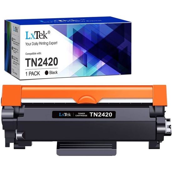 LxTek Compatible pour TN2420 TN-2420 TN2410 TN-2410 Cartouches de Toner  pour MFC-L2710DW HL-L2350DW HL-L2310D HL-L2370DN DCP-L2530DW DCP-L2510D  MFC-L2750DW MFC-L2730DW(1 Noir) : : Informatique
