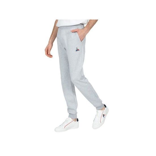 Pantalon de jogging Le Coq Sportif Essentiels gris clair Homme