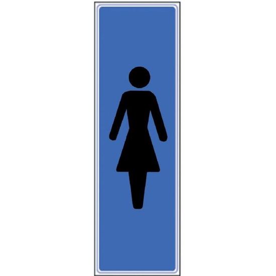 Plaquette signalétique en plexiglass - 170 x 40 mm NOVAP