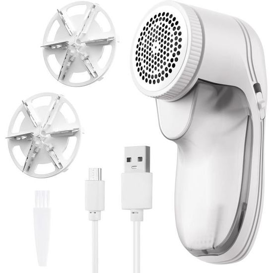 Rasoir électrique Anti-bouloches Rechargeable – 3 Vitesses, Portable, Pour Vêtements Et Tissus