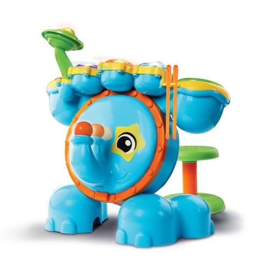 VTech Baby Eléphant 552005 Distributore Di Sapone Magico Con Luci E Bolle Per Bambini 1-3 Anni, Versione Francese - copertina