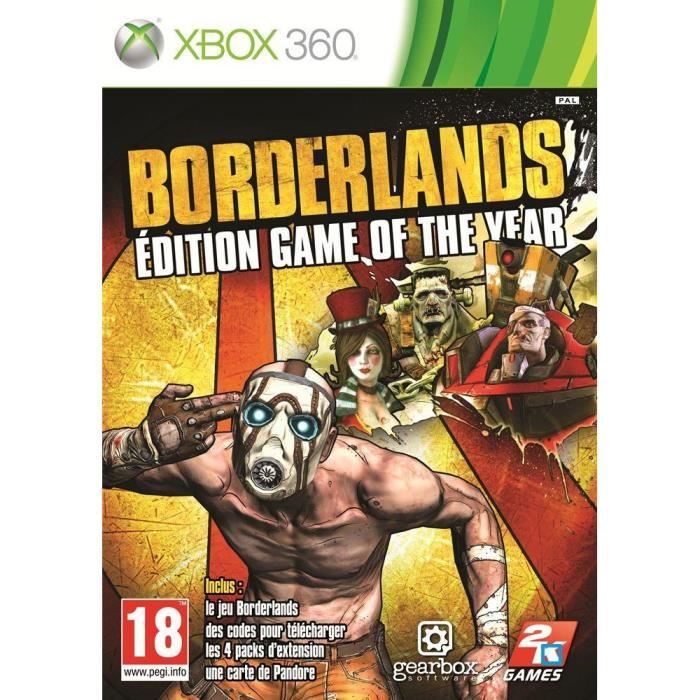 Take 2 Borderlands Goty / Jeu Console Xbox360