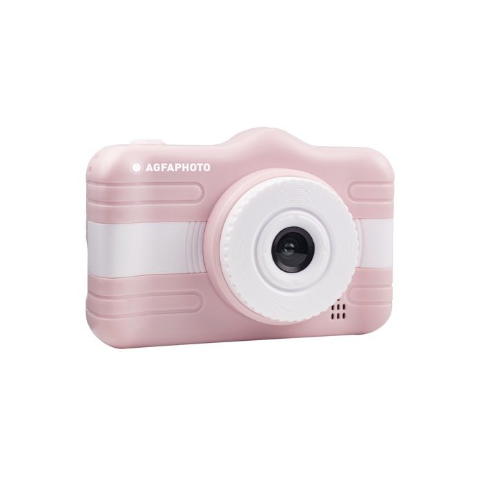 AGFA PHOTO - Appareil Photo Numérique Compact Enfant - Realikids Cam 3.5'' - Rose