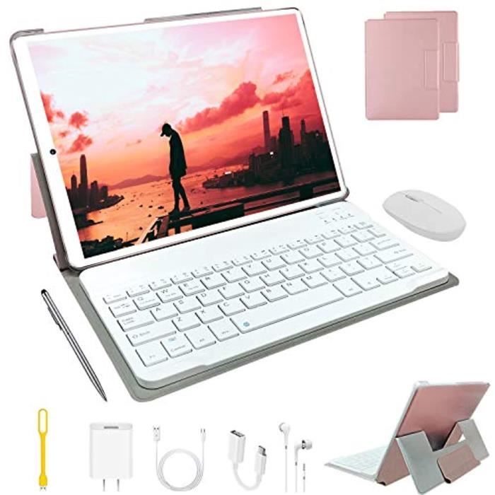 Tablette Tactile 10- HD, 4G/WiFi 64Go ROM avec accessoires