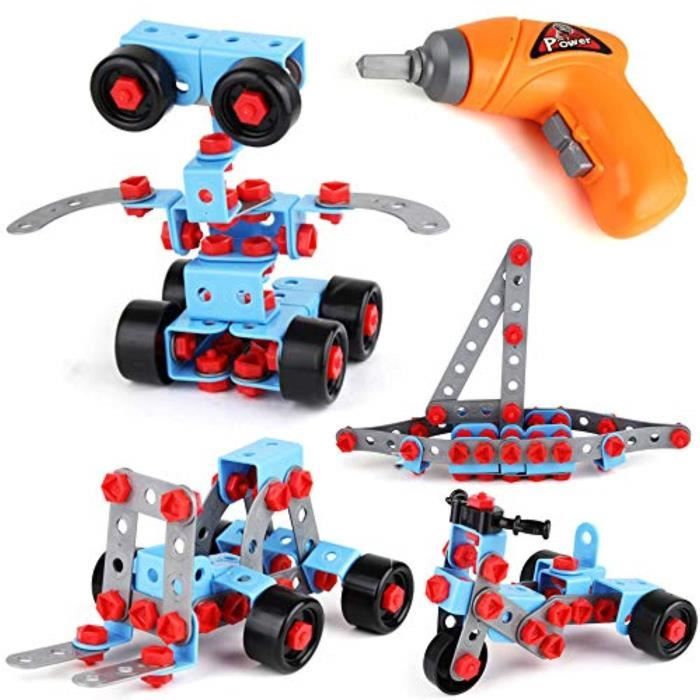 Jeu D'Assemblage FY6ZY jouets de construction éducatifs, jeu de construction et jeu de blocs de construction pour 6-7-8-9 et 10 ans,