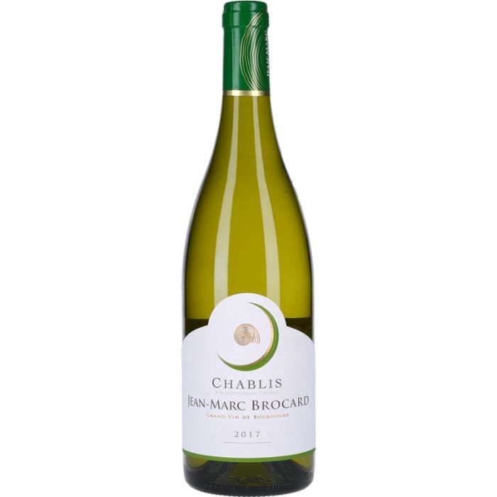 Vin Blanc - Chablis Jean-Marc Brocard 2018 - Bouteille 75cl