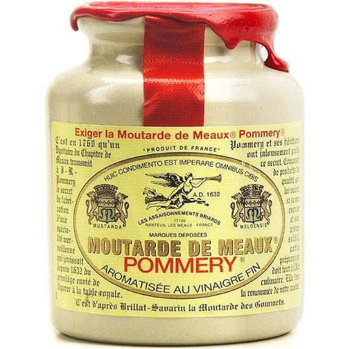 Moutarde de Meaux Pommery - Pot en grès 100g