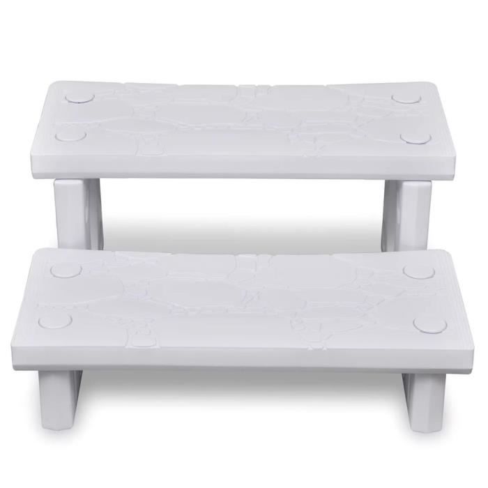 Fur© Marches de spa Décor - Blanc ♕22244