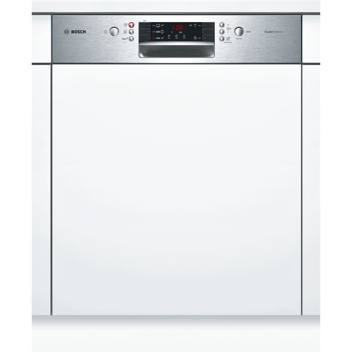 Bosch - lave-vaisselle 60cm 13c 44db a+++ intégrable avec bandeau inox - smi45is04e
