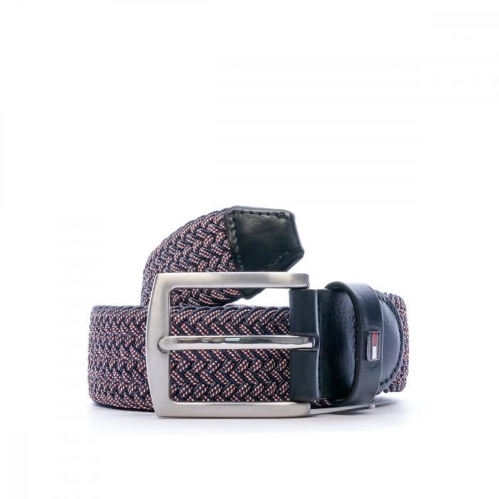 Ceinture marine/rouge homme Tommy Jeans Denton Two-Tone