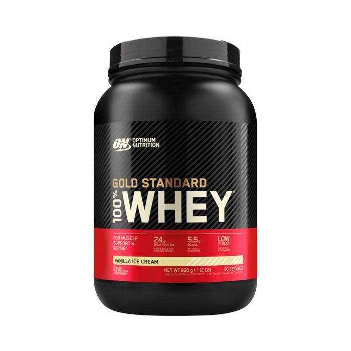 OPTIMUM NUTRITION Pot 100% Whey Gold Standard Vanille - 908 gr