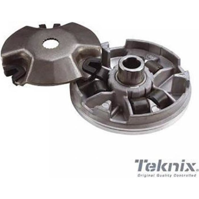 Variateur MBK Nitro pour 50 cc de Tous a NC 187346 etat variateur Teknix fourni avec 6 galets et 3 guides ( se monte sur les