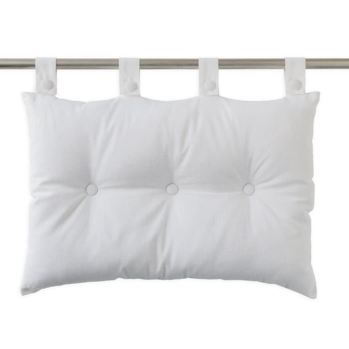 TODAY Coussin tête de lit 100% coton - 50 x 70 cm - Chantilly