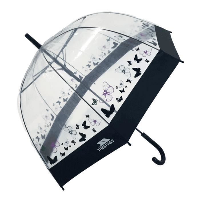 Trespass Papillon - Parapluie transparent - Adulte