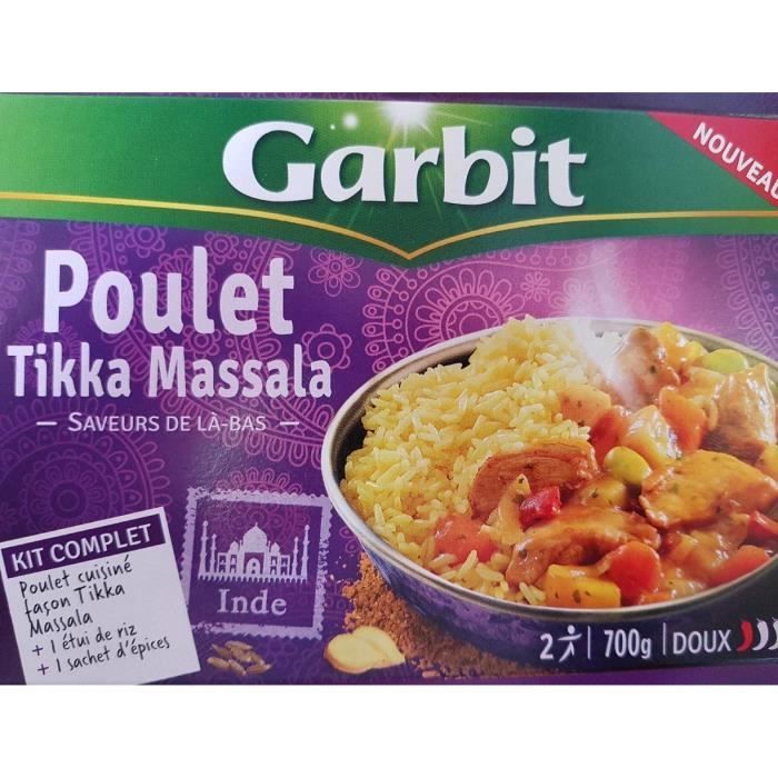 WILLIAM SAURIN Poulet Tikka Massala Garbit - 700 g