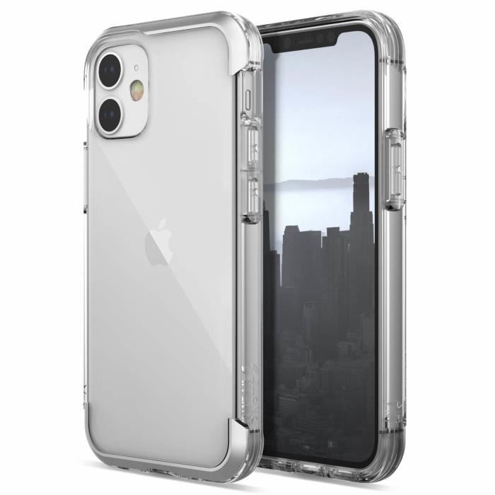 XDORIA Coque Raptic Air Clear pour iPhone 12 Mini - Transparent