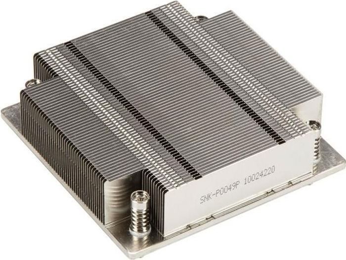 Refroidissement - Supermicro - Radiateur 1U - Compatible LGA1151 - Aluminium - 4 broches