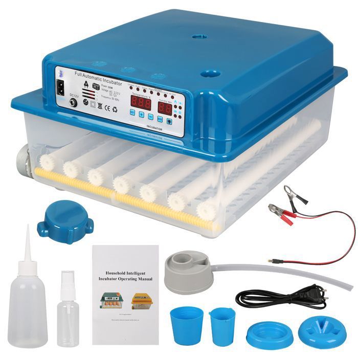 Comparer les prix de Couveuse oeuf Automatique 36 Oeufs,Incubateur Automatique Système Contrôle automatique de l'humidité de la pompe à eau intelligente