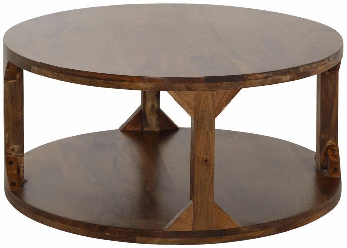 Sharada Table basse 60 cm Marron Sharada Table basse 60 cm Marron