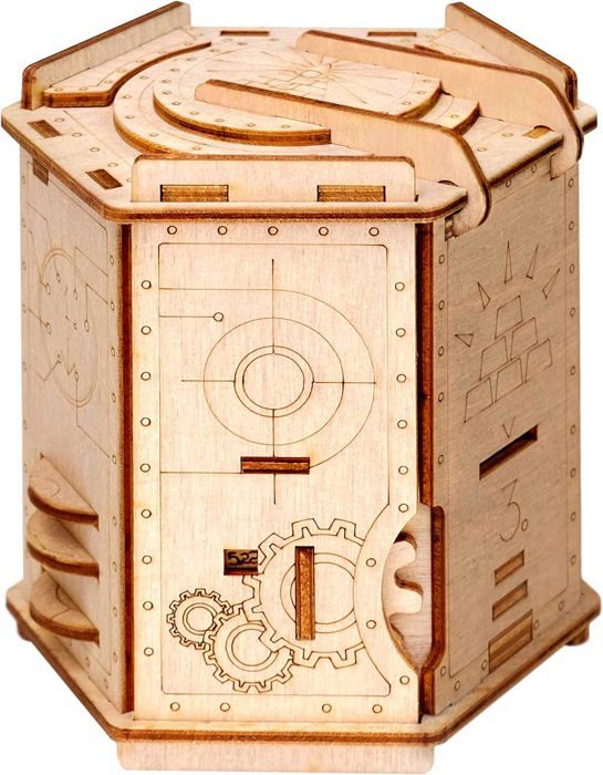 Casse-Tête En Bois 3D - Puzzle Géométrique Pour Enfants Et Adultes, Défi Cérébral, Anti-Stress