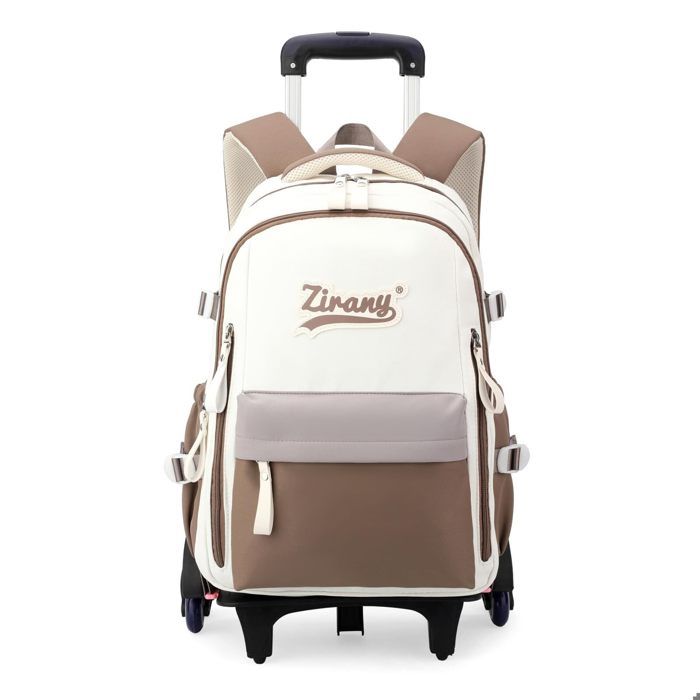 Cartable a Roulette pour Filles, 16 Pouces Sac à Dos Filles à