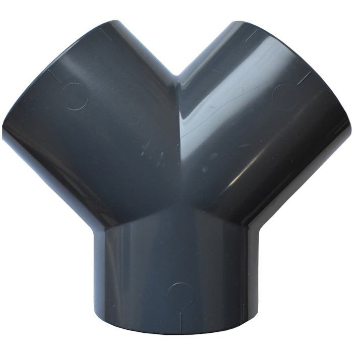 Raccord PVC Y 50mm PN16 pour Systèmes de Tuyauterie - Cdiscount Bricolage