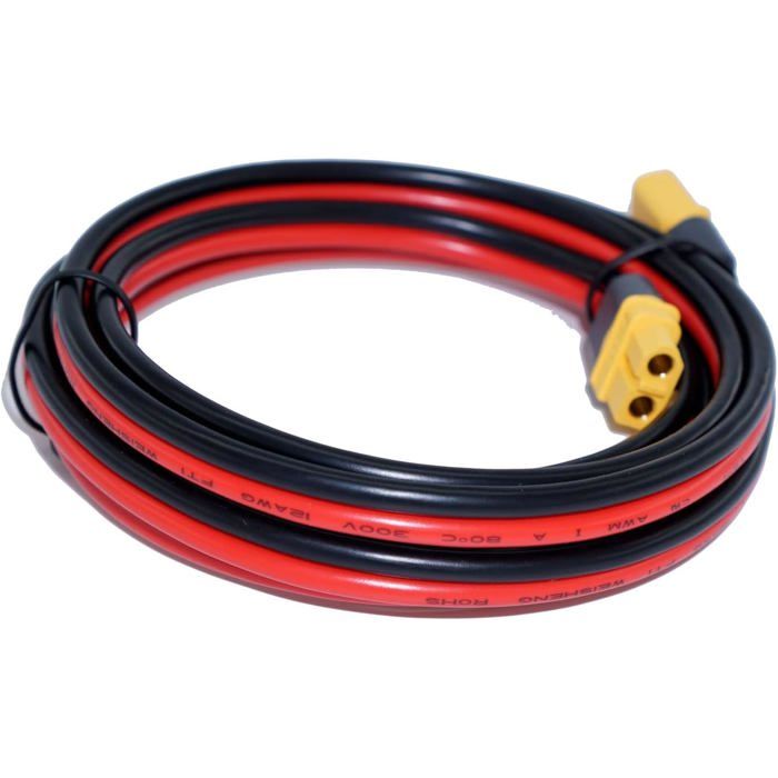 ECSiNG Câble Extension XT60 Mâle Vers Femelle 12 AWG 100 Cm - Pour Batterie Lipo Drone RC Voiture