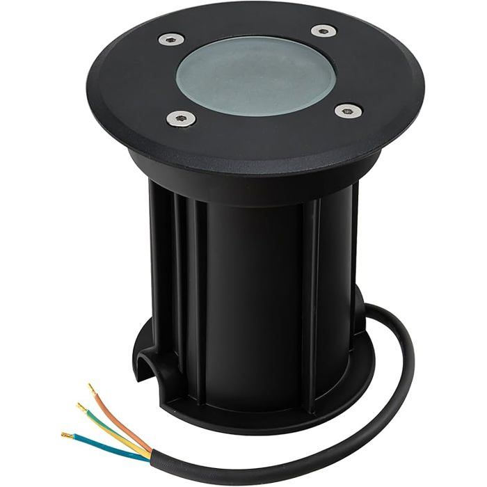 Spot Encastrable au Sol GU10 IP67 Étanche LED pour Terrasse Extérieur Rond et Praticable 230V Lampe Ronde pour 1 pcs#Noi PROJECTEUR