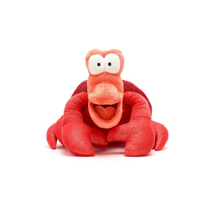 Peluche - DISNEY STORE - Sébastien - La Petite Sirène - 27 cm - Rouge