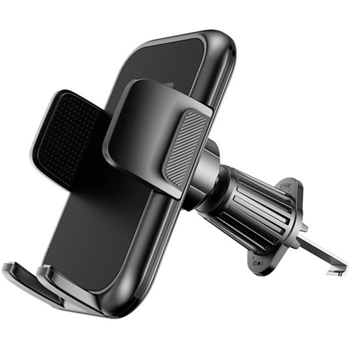 Support Voiture Téléphone Clip Militaire 360° pour Grille Aération – Compatible iPhone & Android