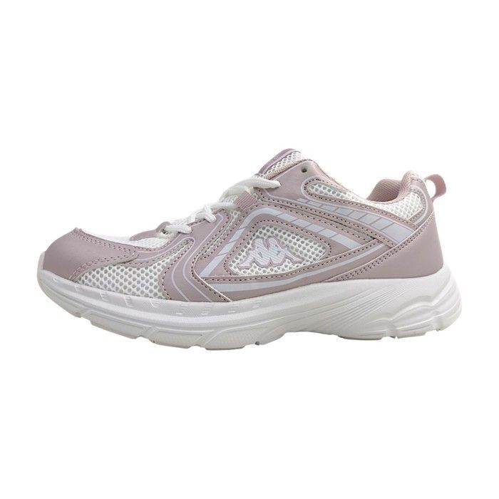 Femmes Kappa chaussure à lacets sportive  Textile Lacets Plat - rose