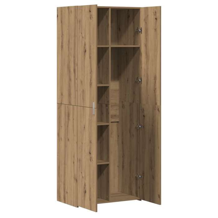 Haut Meuble Chêne Artisan 70x42.5x185 cm Bois dingénierie_2 ans garantie_12194