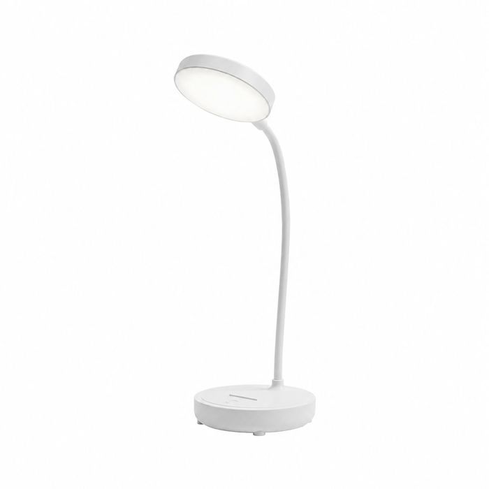 Lampe de Bureau LED - Modèle à brancher - Allumage instantané - Trois niveaux de lumière blanche - pour Étude Lecture Chambre -Blanc
