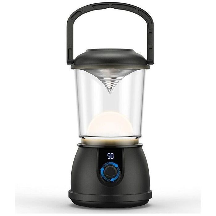 Lampe LED Rechargeable 10000mAh Étanche 5 Modes & Dimmable – Idéale Camping Pêche Garage