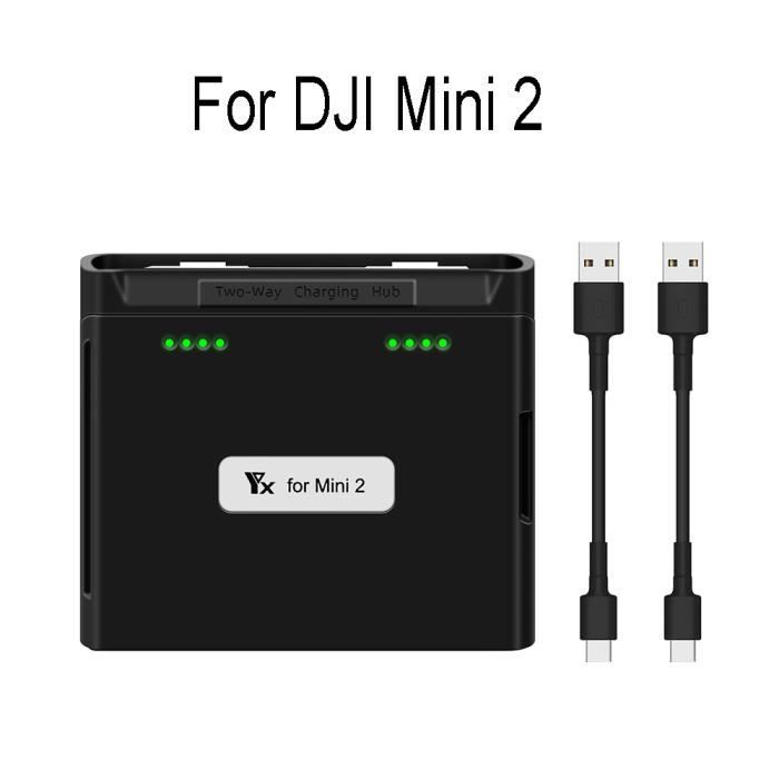 Pour Mini 2 Noir-Chargeur de batterie USB pour DJI Mini 2 et Mini SE,  airies de charge bidirectionnel, Drone - Cdiscount Jeux - Jouets