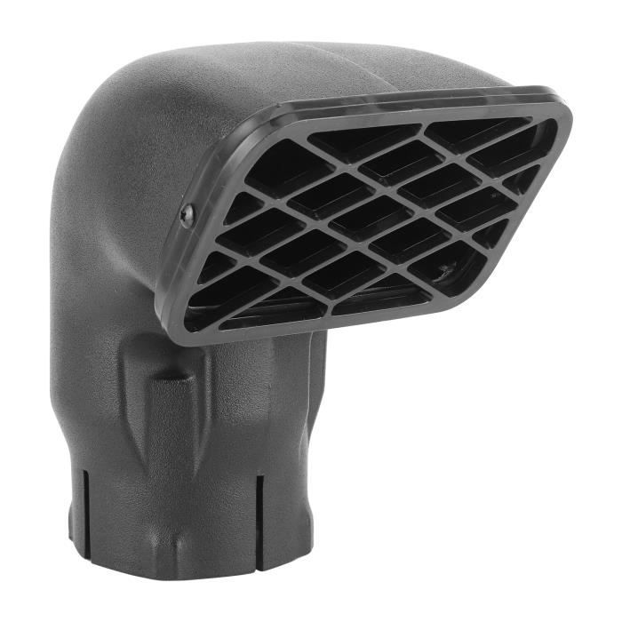 Tête D'Admission D'Air Universelle Pour Tuba 4x4 - Diamètre 3.5 Pouces (env. 8.9cm), Noir, LLDPE