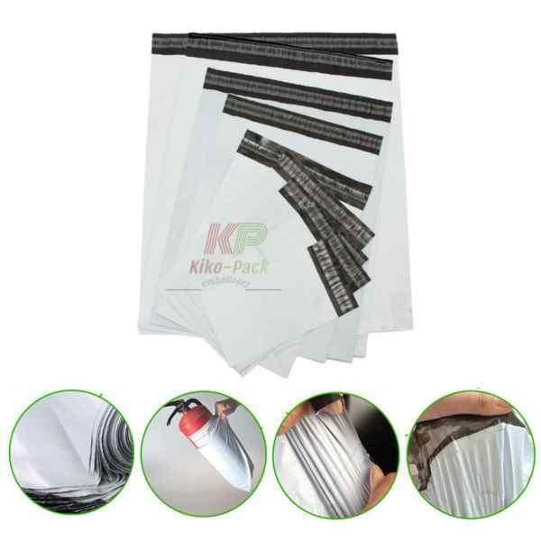 JECO® pochettes dexpédition VAD 25x35 cm 50 microns Enveloppes plastique dexpédition opaques 250x350 mm Légère Lot de 1000 inviolable et imperméable solide 