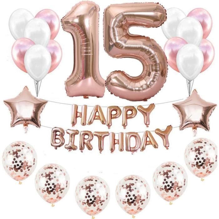 15e Decoration D Anniversaire Pour Fille Or Rose 15 Ans Decoration D Anniversaire 15 Ans Decoration D Anniversaire 15 Ans Or 303 Cdiscount Maison 15e Decoration D Anniversaire Pour Fille Or Rose 15 Ans Decoration D Anniversaire 15 Ans Decoration D Anniversaire 15 Ans Or 303 Cdiscount Maison