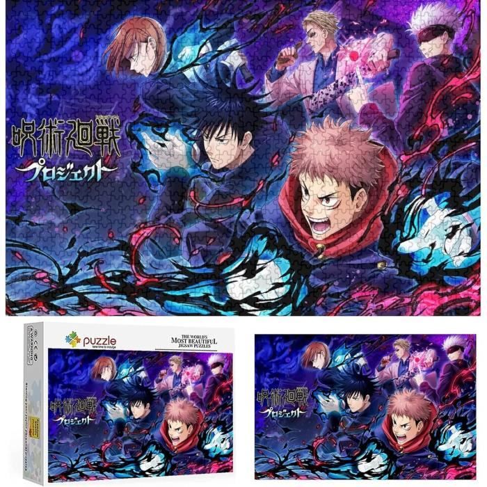 Puzzle - ENSKY - Jujutsu Kaisen - 1000 Pièces - Dessins Animés - À
