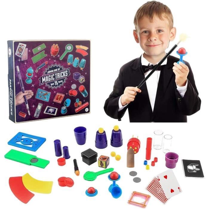 Kit de Magie pour Enfants -Jeu de Tours de Magie Brain Game Accessoires de  farces pour Enfants - Cdiscount Jeux - Jouets