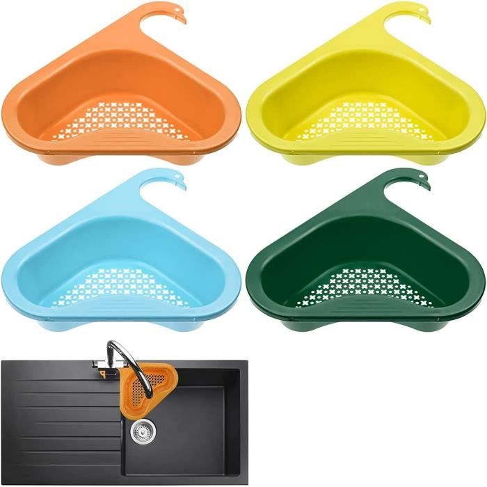 Organisateur Evier Cuisine, Porte Eponge Evier Cuisine En Acier Inoxydable Avec Bac