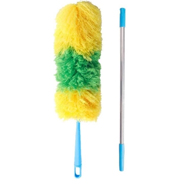 Plumeau Microfibre MR.SIGA Lavable - Attrape-poussière - Manche Confortable