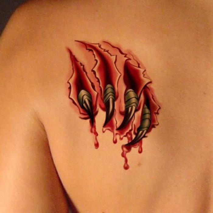 Tatouage éphémère Hsz148transfert Eau Dessin Animé Autocollants Enfants Corps Bras Petit Enfants Mains Chats Glace Faux S Femmes