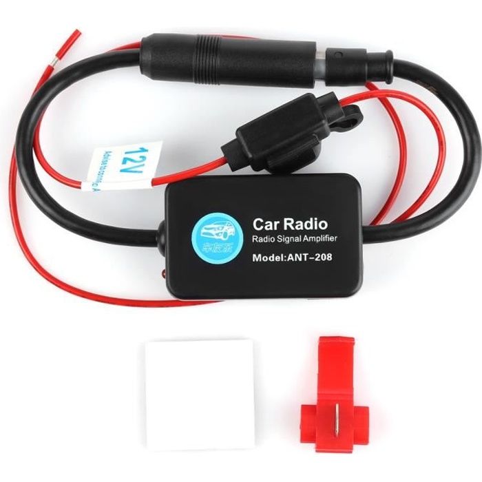 Amplificateur D'antenne FM Universel Pour Autoradio - Améliore La Réception De Tes Stations Préférées