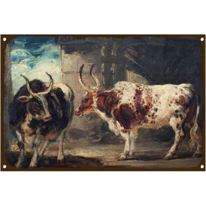 Art populaire de la vache à bois - Canada