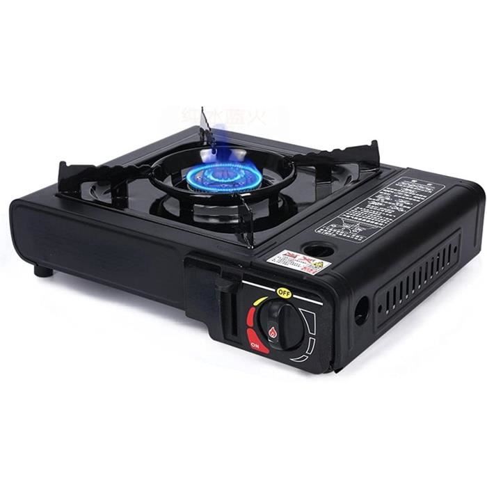 ONLYFIRE GRILLS GS322 Barbecue à gaz de table à 2 brûleurs, gril au